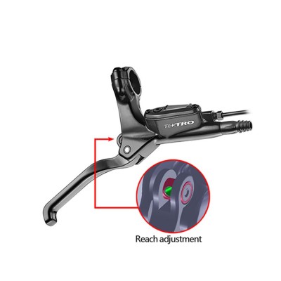 Wholesale electrical Bicycle Hydraulic Brake TEKTRO  HD-E350 E-bikes Disc Brake 180mm rotor